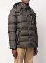 Moncler Donsjack met logopatch Groen - Thumbnail 3