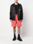 Moncler Bermuda shorts met trekkoordtaille Rood - Thumbnail 2