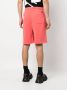 Moncler Bermuda shorts met trekkoordtaille Rood - Thumbnail 4