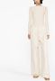 Moncler Broek met wijde pijpen Beige - Thumbnail 2