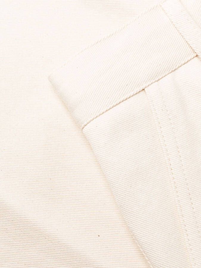 Moncler Broek met wijde pijpen Beige
