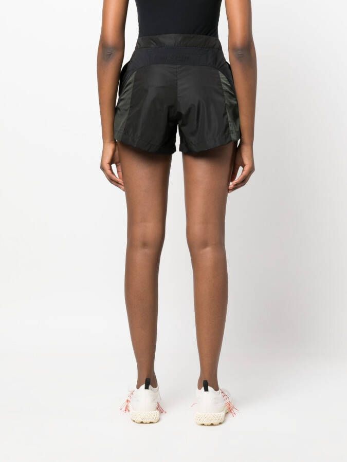 Moncler Shorts met contrasterend detail Zwart