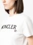 Moncler T-shirt met geborduurd logo Wit - Thumbnail 5