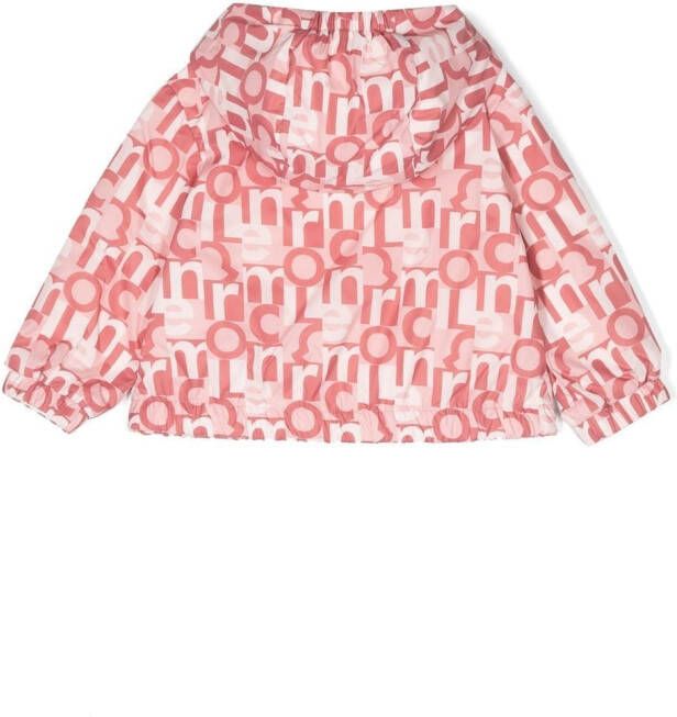 Moncler Enfant Gewatteerd jack Roze
