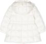Moncler Enfant Anya gewatteerd jack met capuchon Wit - Thumbnail 2