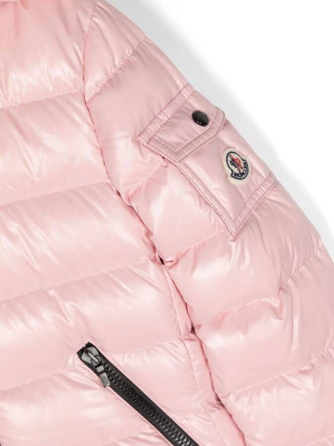 Moncler Enfant Gewatteerd jack Roze