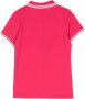 Moncler Enfant Poloshirt met logopatch Roze - Thumbnail 2
