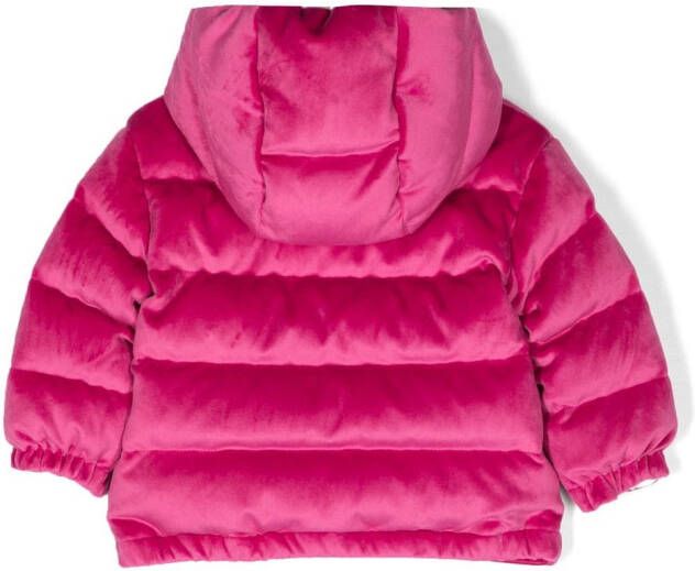 Moncler Enfant Daos gewatteerd jack Roze
