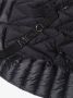 Moncler Enfant Donsjack met capuchon Zwart - Thumbnail 4