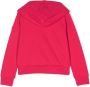 Moncler Enfant Hoodie met logo-reliëf Roze - Thumbnail 2