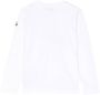 Moncler Enfant T-shirt met geborduurd logo Wit - Thumbnail 2