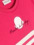 Moncler Enfant T-shirt met geborduurde tekst Roze - Thumbnail 3