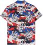Moncler Enfant Shirt met bloe print Blauw - Thumbnail 2