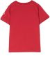 Moncler Enfant T-shirt met bloe print Rood - Thumbnail 2