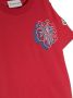 Moncler Enfant T-shirt met bloe print Rood - Thumbnail 3