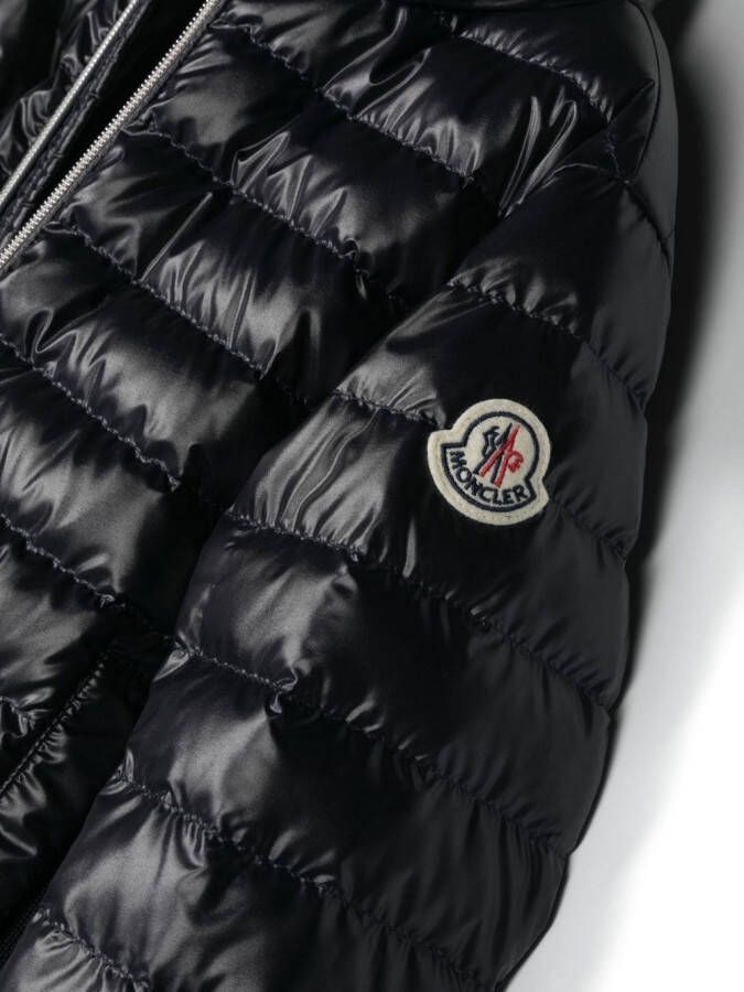 Moncler Enfant Gewatteerd jack Blauw