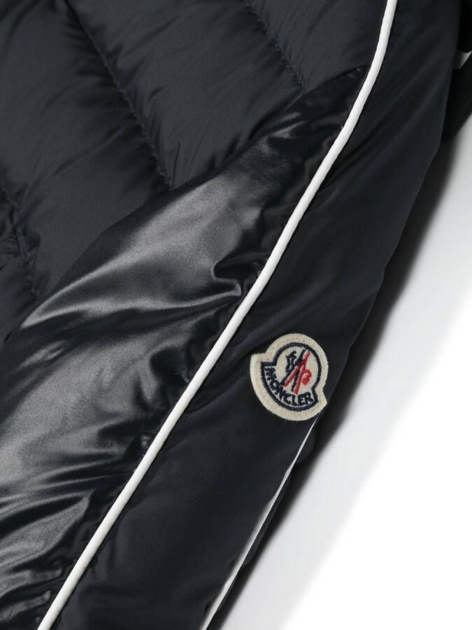 Moncler Enfant Gewatteerde donsjas Zwart