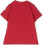 Moncler Enfant T-shirt met print Rood - Thumbnail 2