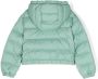 Moncler Enfant Donsjack met capuchon Groen - Thumbnail 2