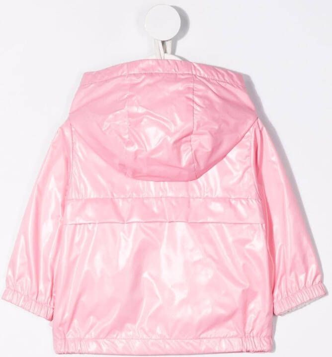 Moncler Enfant Jack met capuchon Roze