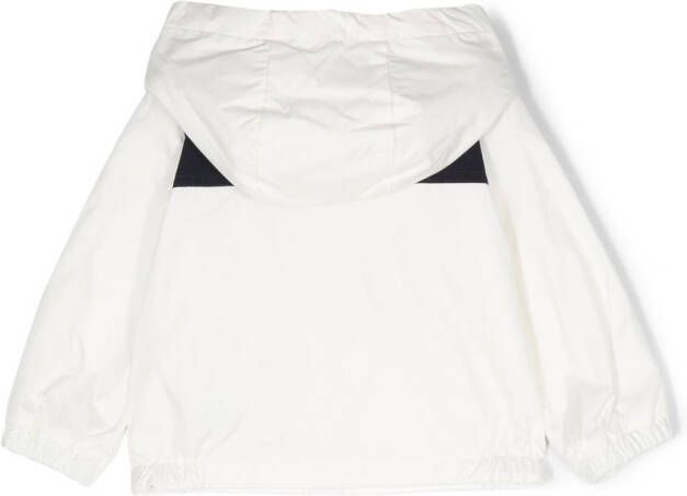Moncler Enfant Jack met capuchon Wit