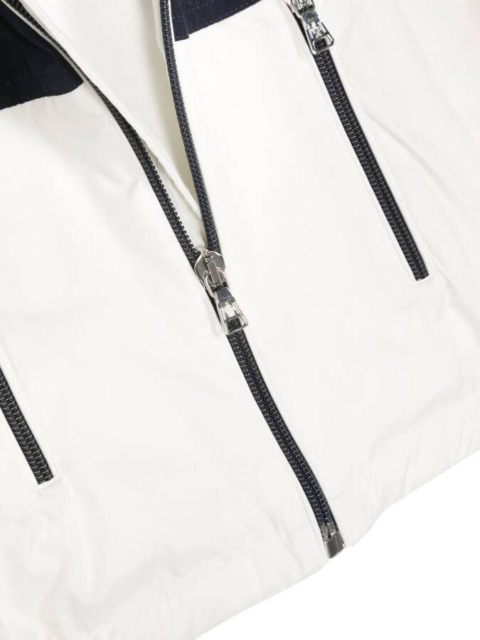 Moncler Enfant Jack met capuchon Wit