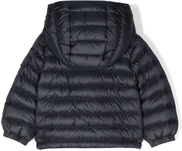 Moncler Enfant Jack met logopatch Blauw