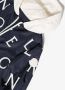 Moncler Enfant Jack met monogramprint Blauw - Thumbnail 3