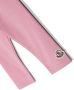 Moncler Enfant Legging met elastische tailleband Roze - Thumbnail 3