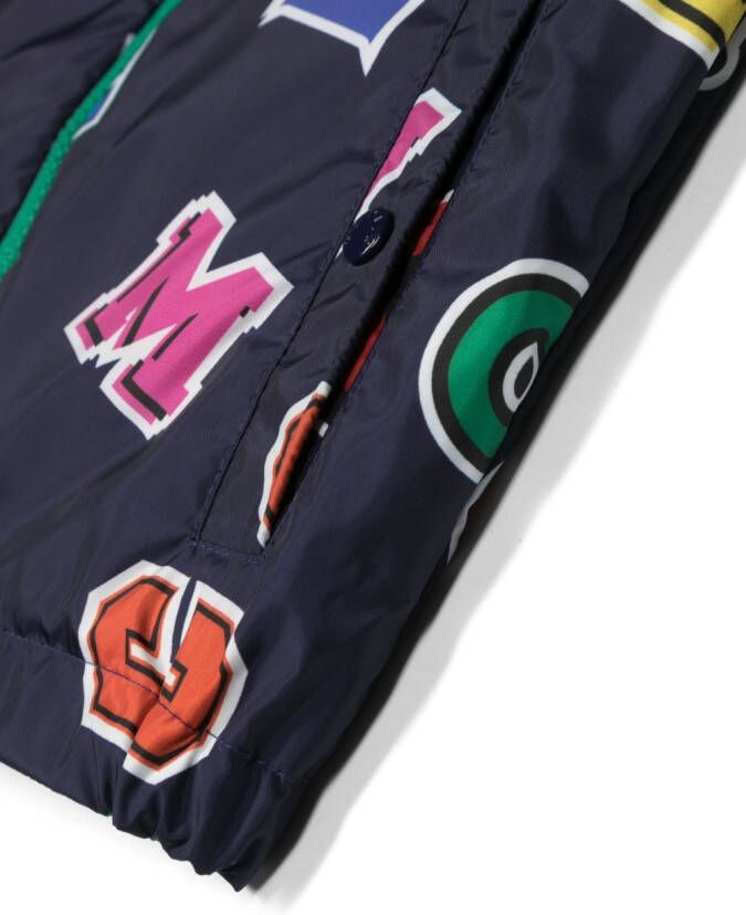 Moncler Enfant Gewatteerd jack Blauw