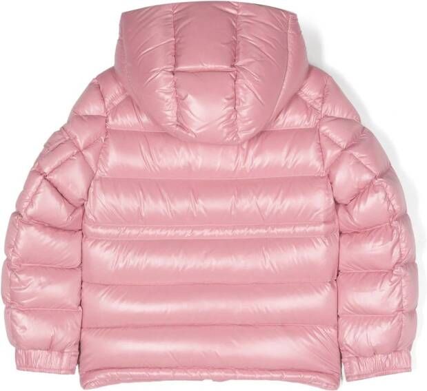 Moncler Enfant Gewatteerd jack Roze