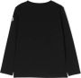 Moncler Enfant T-shirt met lange mouwen Zwart - Thumbnail 2