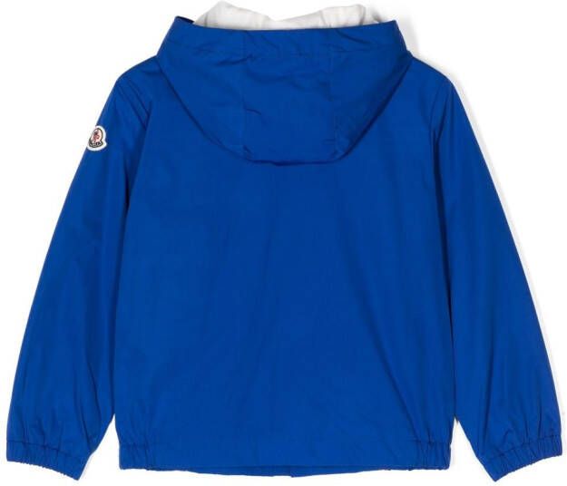 Moncler Enfant Jack met capuchon Blauw