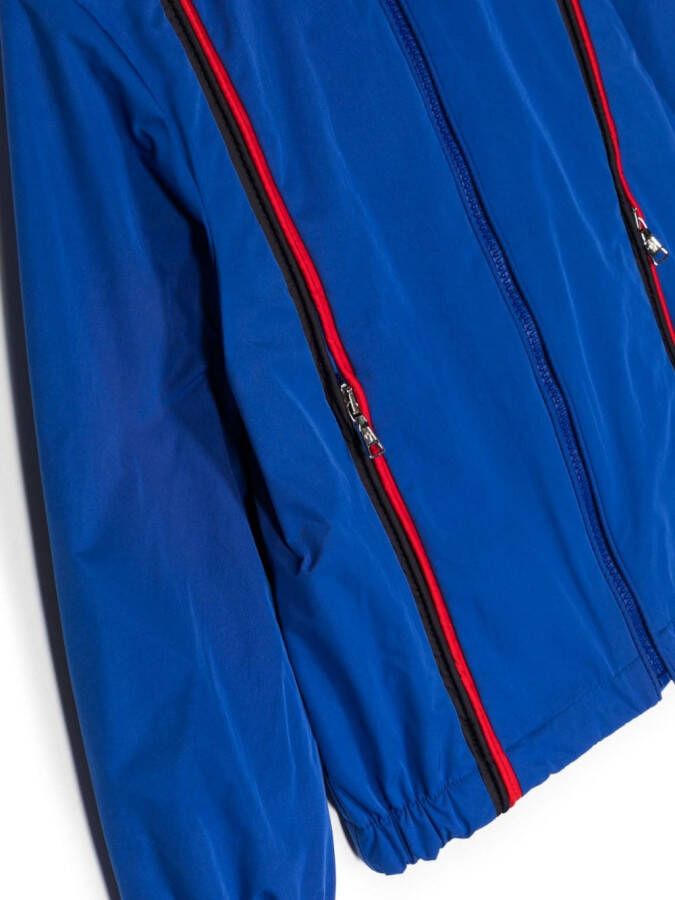 Moncler Enfant Jack met capuchon Blauw