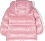 Moncler Enfant Jas met logopatch Roze - Thumbnail 2
