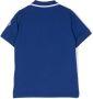Moncler Enfant Poloshirt met logopatch Blauw - Thumbnail 2