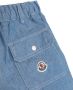 Moncler Enfant Katoenen shorts Blauw - Thumbnail 3