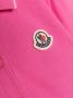 Moncler Enfant Poloshirt met logopatch Roze - Thumbnail 3