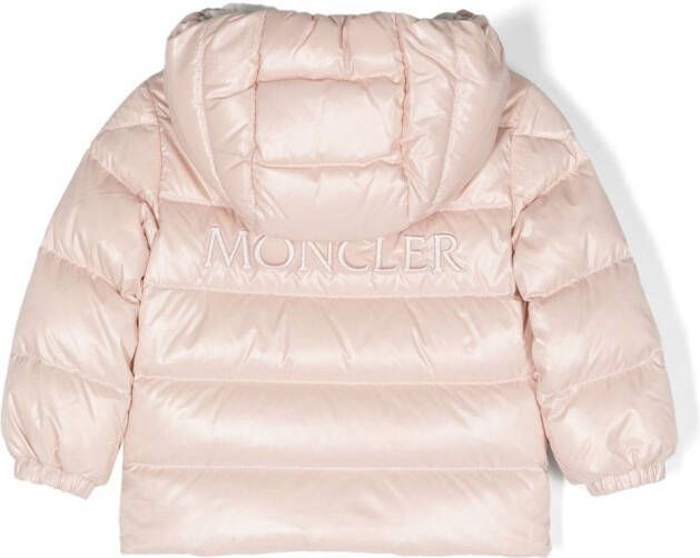 Moncler Enfant Gewatteerd jack Roze