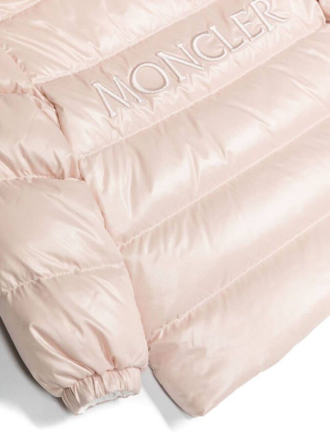 Moncler Enfant Gewatteerd jack Roze