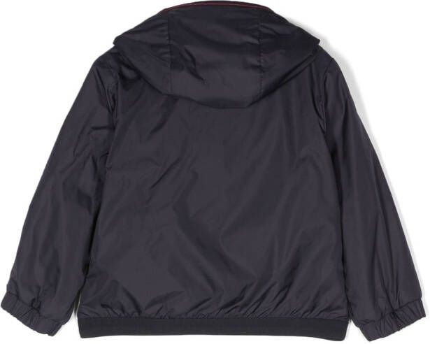 Moncler Enfant Jack met capuchon Blauw
