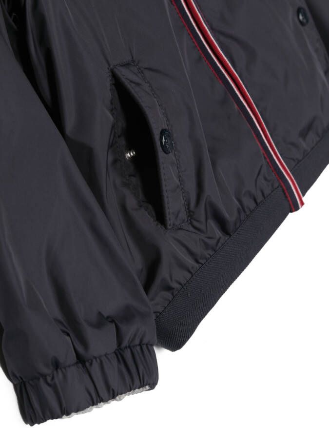 Moncler Enfant Jack met capuchon Blauw