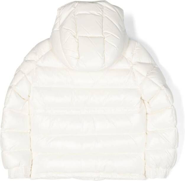 Moncler Enfant Gewatteerd donsjack Wit