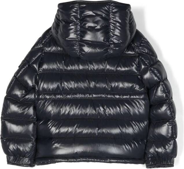 Moncler Enfant Gewatteerd jack Blauw