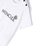 Moncler Enfant logo-print T-shirt Wit - Thumbnail 3