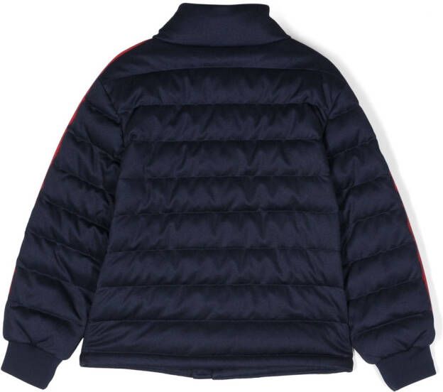 Moncler Enfant Gewatteerd jack Blauw