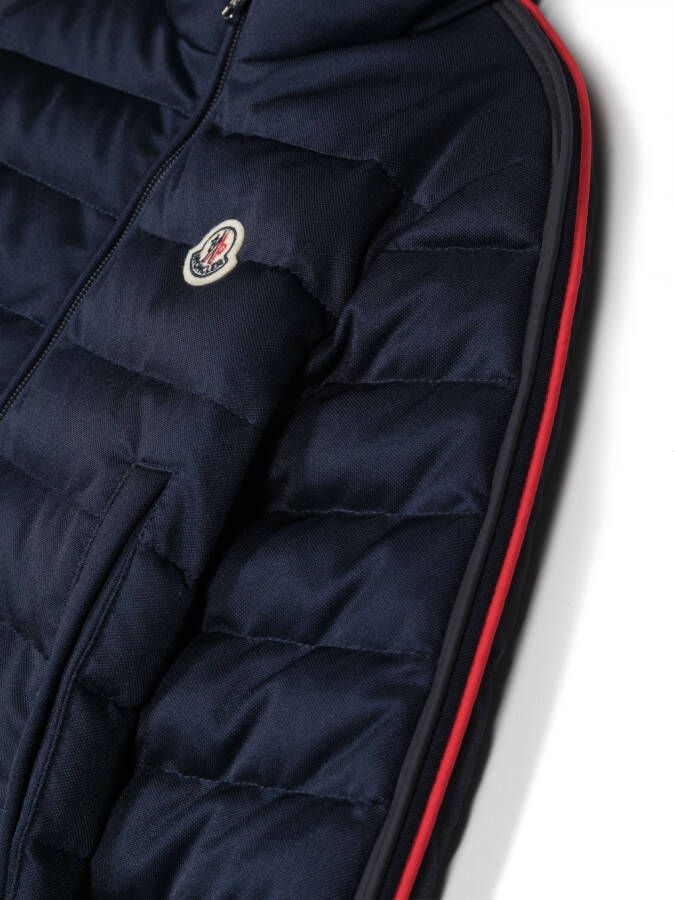 Moncler Enfant Gewatteerd jack Blauw