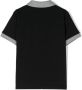 Moncler Enfant Poloshirt met contrasterende kraag Zwart - Thumbnail 2