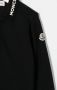 Moncler Enfant Poloshirt met logo Zwart - Thumbnail 3