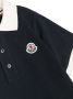 Moncler Enfant Poloshirt met logopatch Blauw - Thumbnail 3